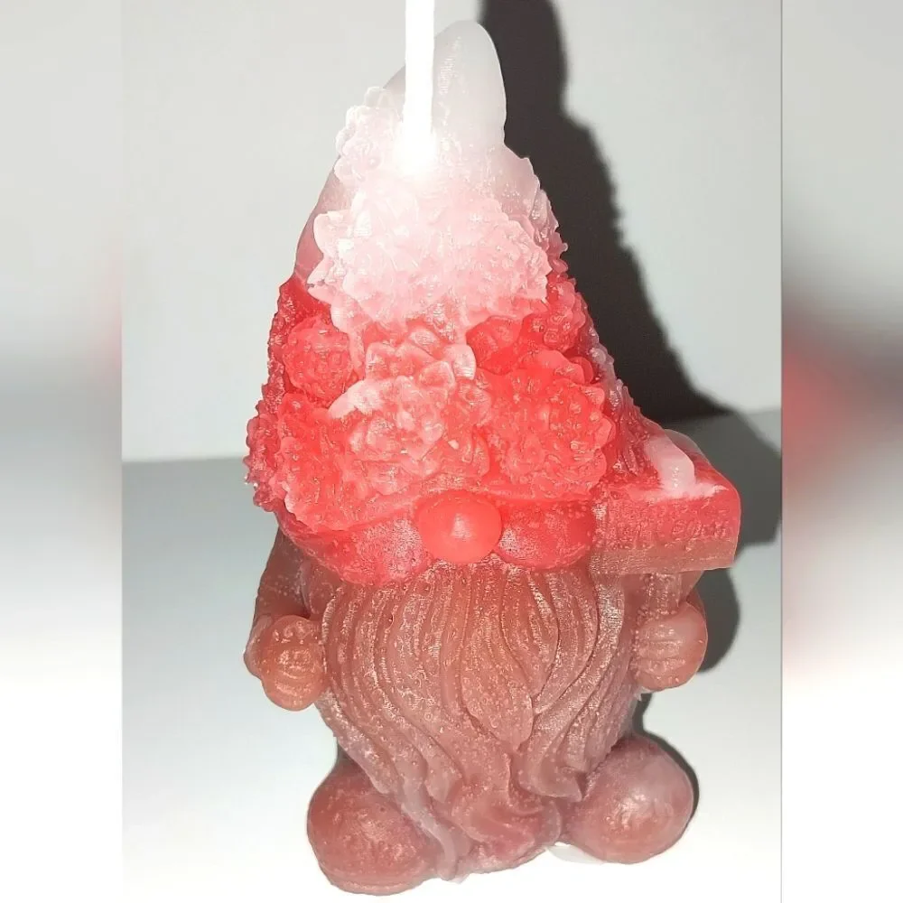 Hand crafted limited edition Gnome candle